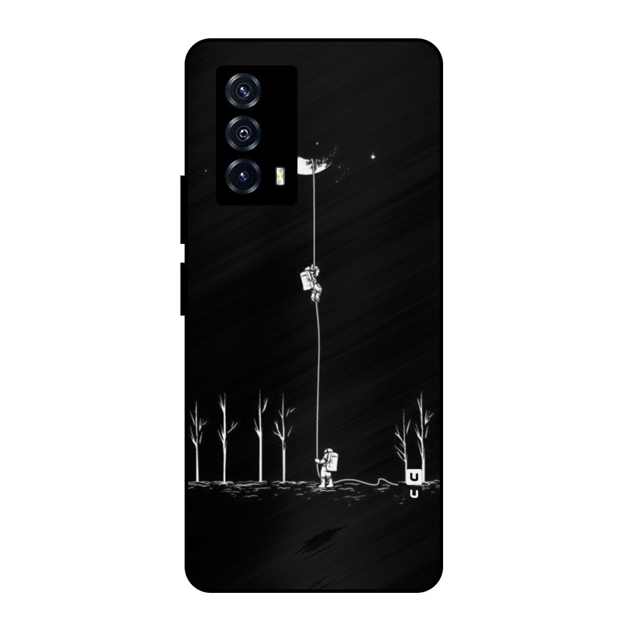 Moon Man Metal Back Case for iQOO Z5