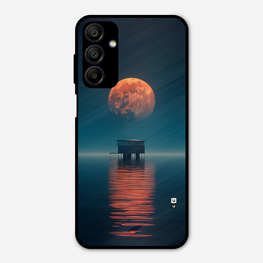 Moon Sea Metal Back Case for Galaxy A15 5G