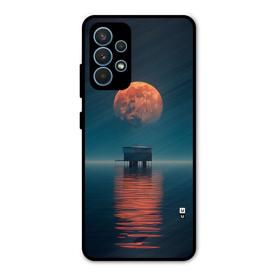 Moon Sea Metal Back Case for Galaxy A32