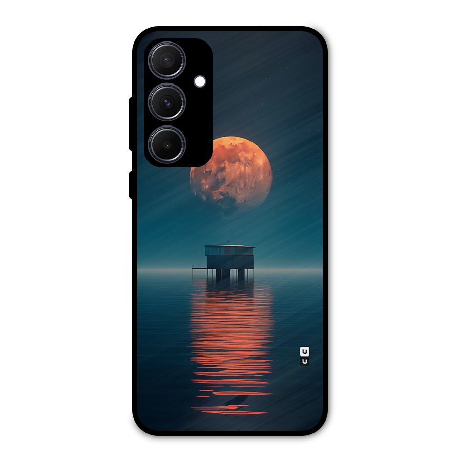 Moon Sea Metal Back Case for Galaxy A35