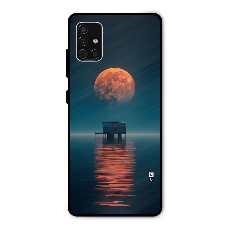 Moon Sea Metal Back Case for Galaxy A51