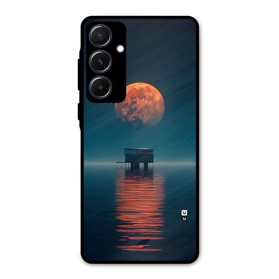 Moon Sea Metal Back Case for Galaxy A55