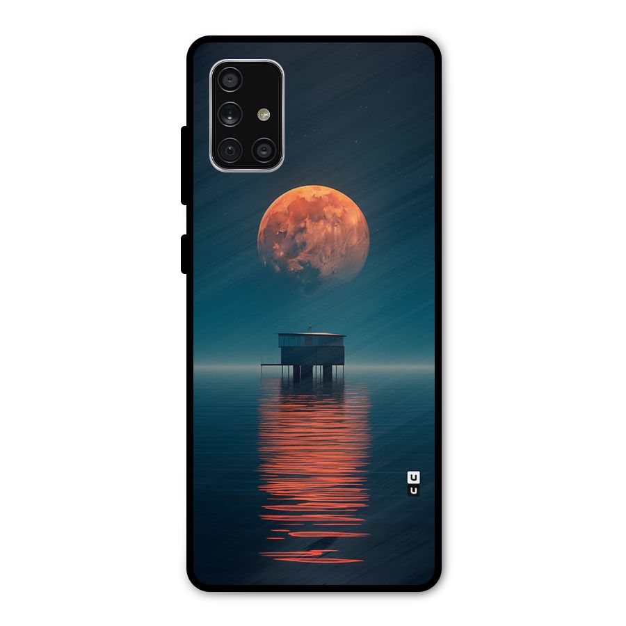 Moon Sea Metal Back Case for Galaxy A71