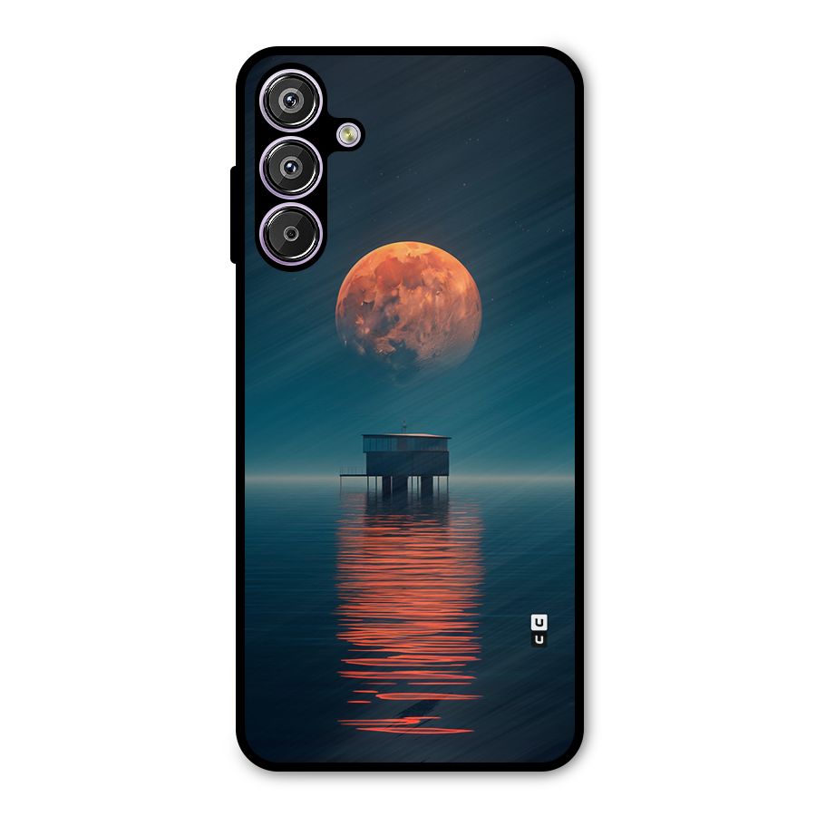 Moon Sea Metal Back Case for Galaxy F15