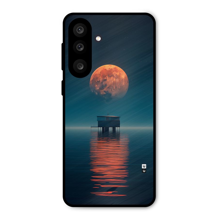 Moon Sea Metal Back Case for Galaxy M56