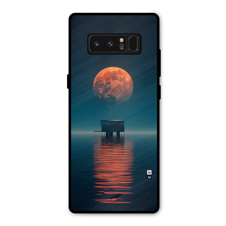 Moon Sea Metal Back Case for Galaxy Note 8