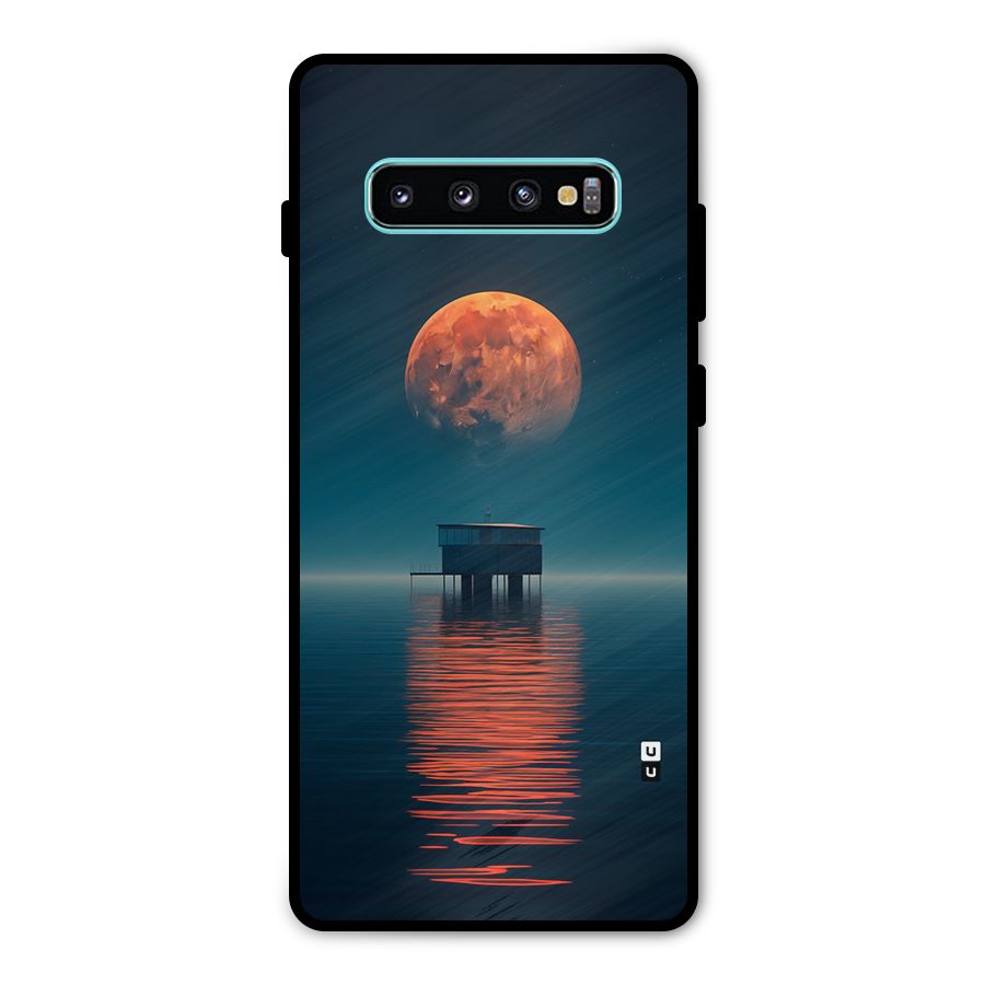 Moon Sea Metal Back Case for Galaxy S10 Plus