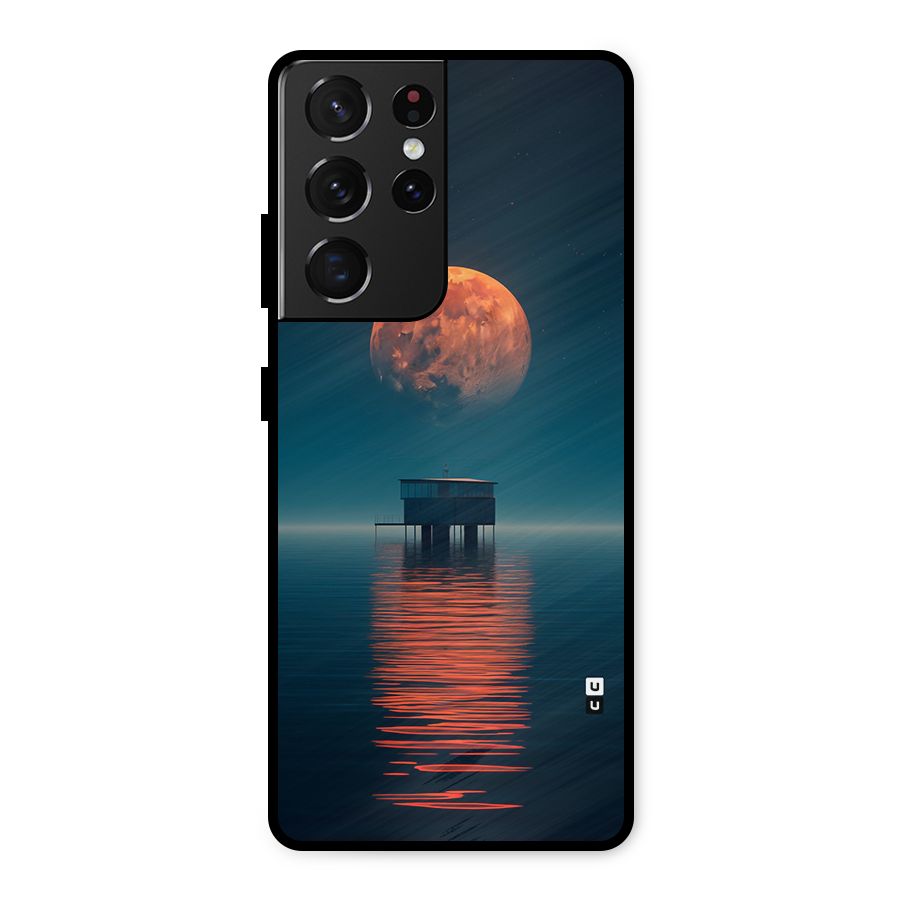 Moon Sea Metal Back Case for Galaxy S21 Ultra 5G