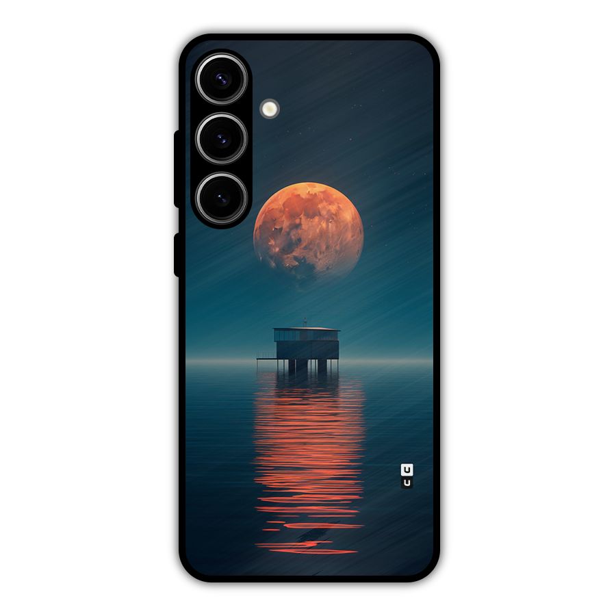 Moon Sea Metal Back Case for Galaxy S24 Plus