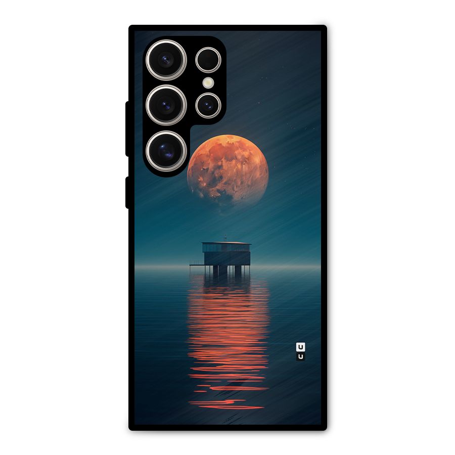 Moon Sea Metal Back Case for Galaxy S24 Ultra