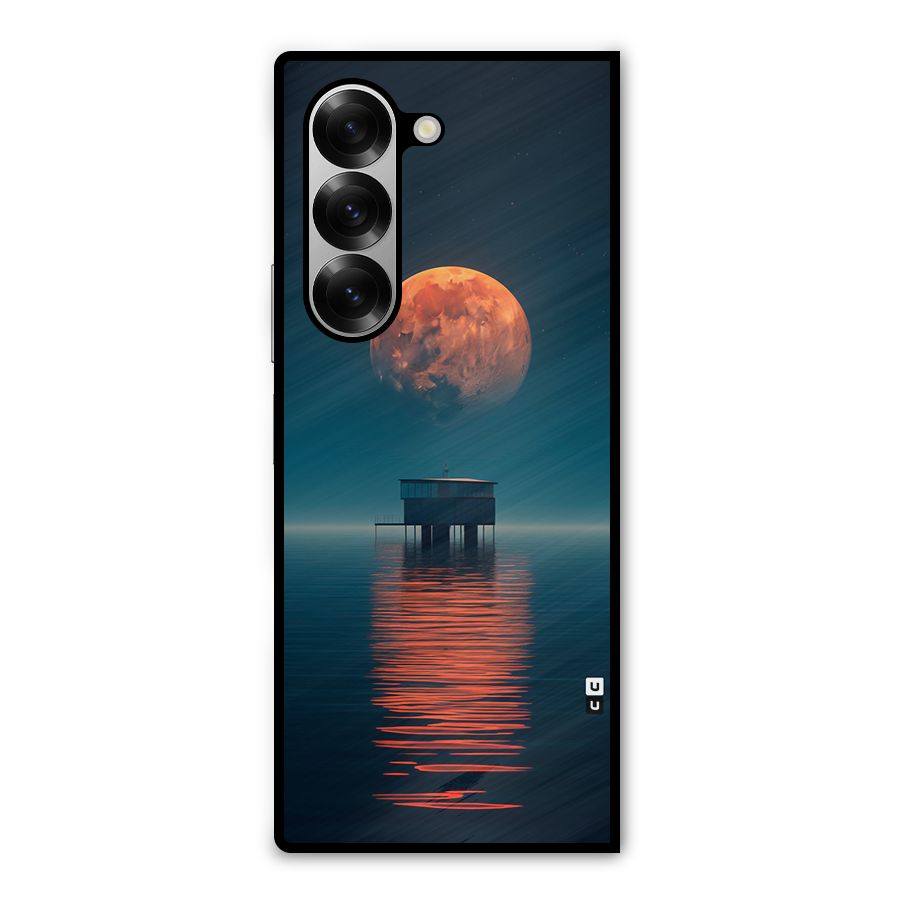 Moon Sea Metal Back Case for Galaxy Z Fold6