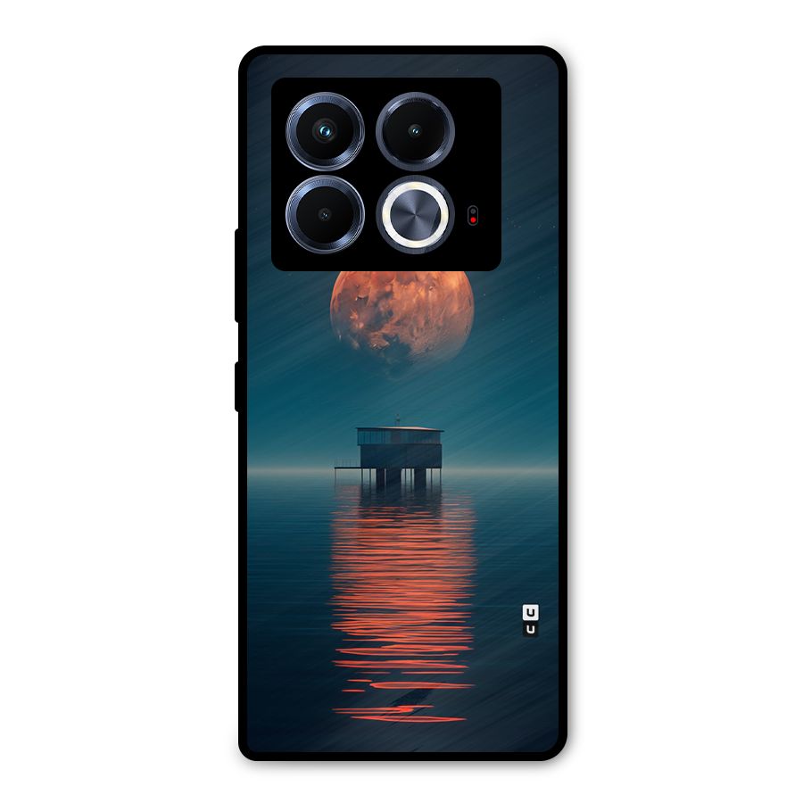 Moon Sea Metal Back Case for Infinix Note 40 5G