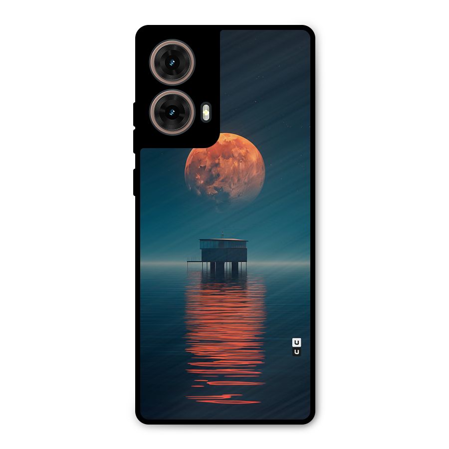 Moon Sea Metal Back Case for Moto G85