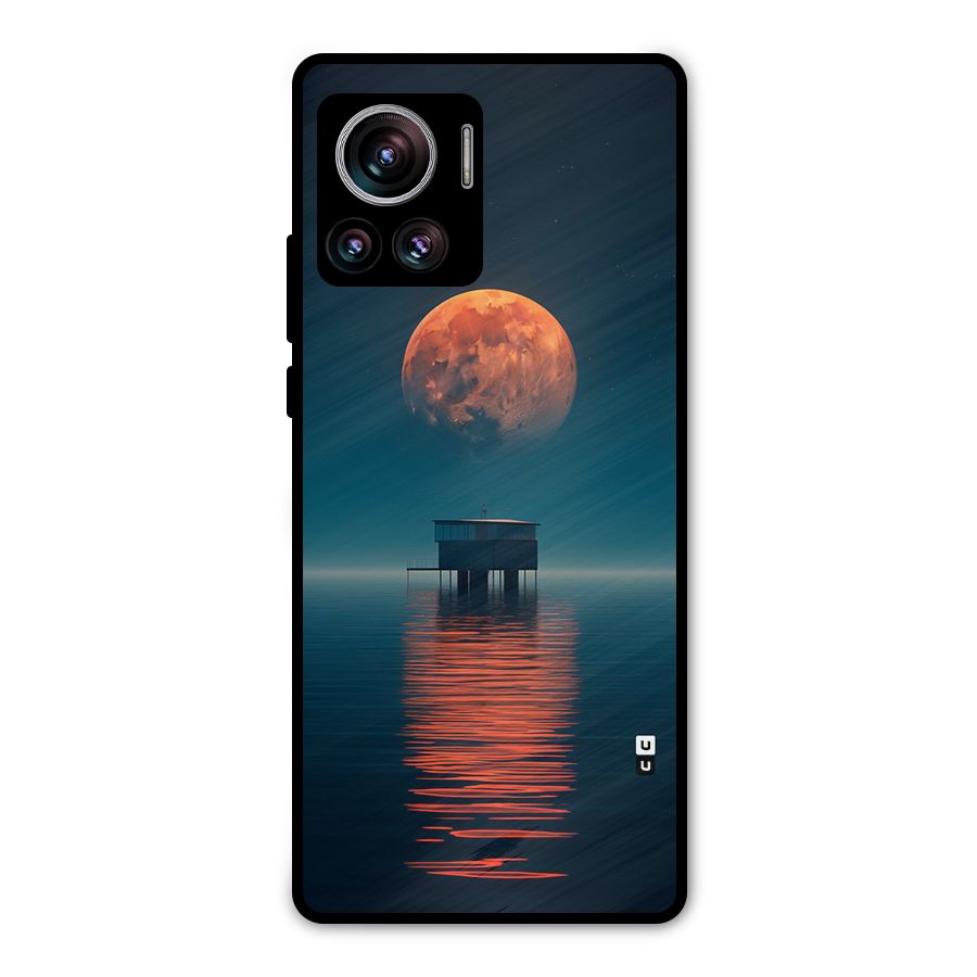 Moon Sea Metal Back Case for Motorola Edge 30 Ultra