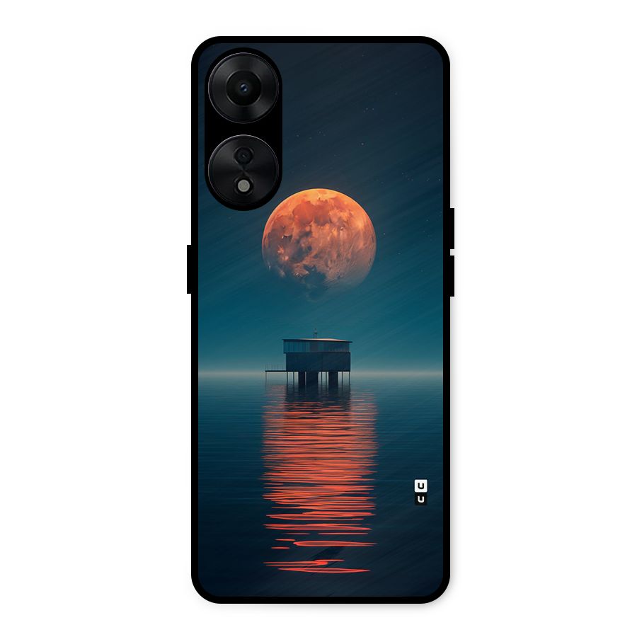 Moon Sea Metal Back Case for Oppo A78 5G