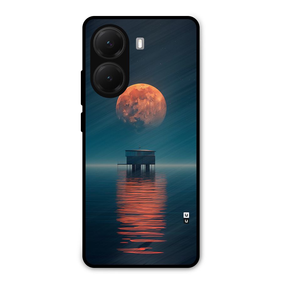 Moon Sea Metal Back Case for Poco X7 Pro