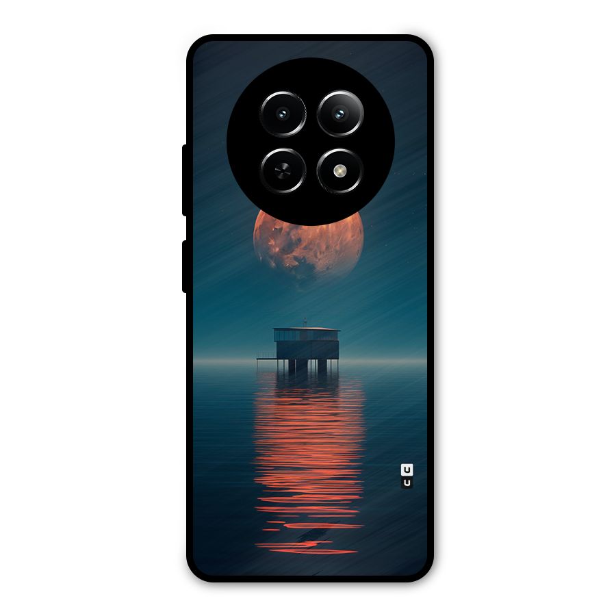 Moon Sea Metal Back Case for Realme 12x 5G