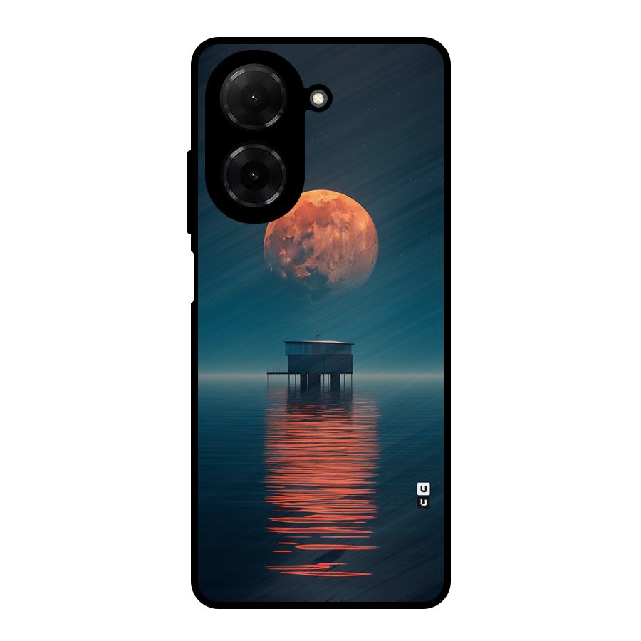 Moon Sea Metal Back Case for Redmi A5 4G