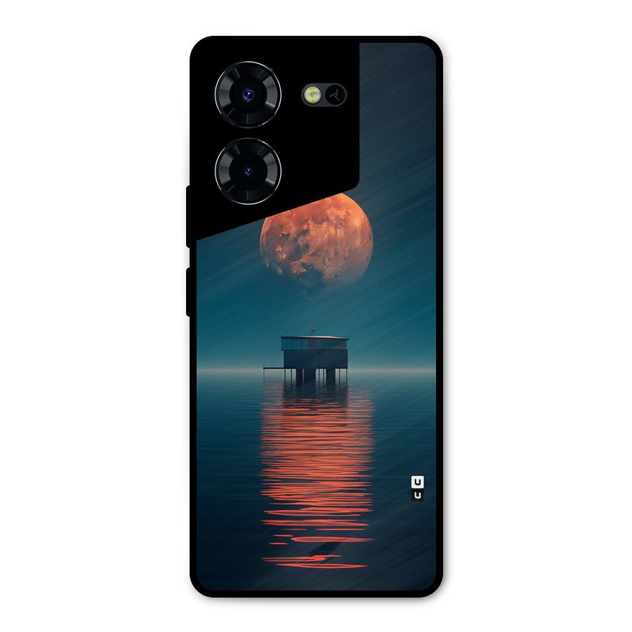 Moon Sea Metal Back Case for Tecno Pova 5 Pro 5G