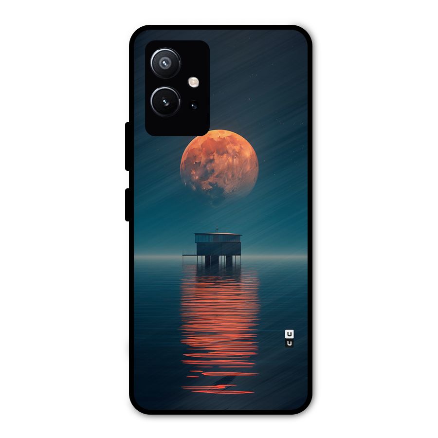 Moon Sea Metal Back Case for Vivo T1 5G