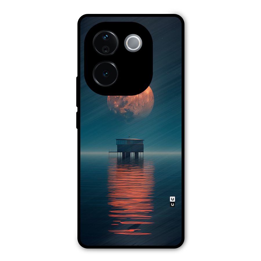 Moon Sea Metal Back Case for Vivo T3 Pro