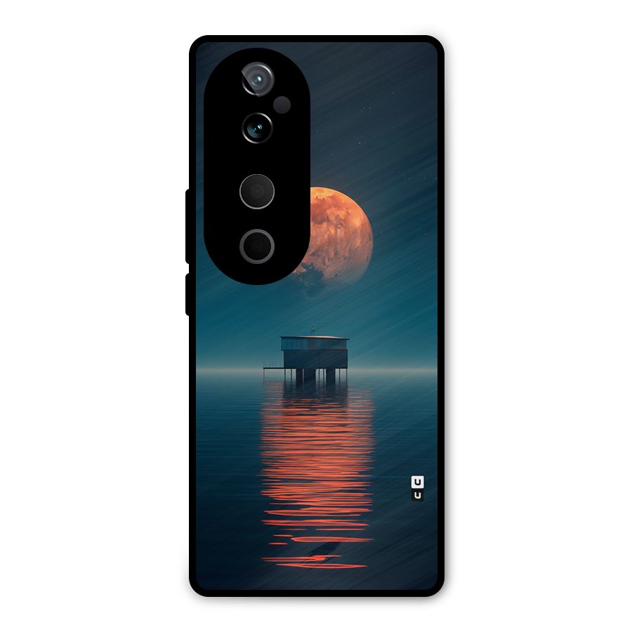 Moon Sea Metal Back Case for Vivo T3 Ultra
