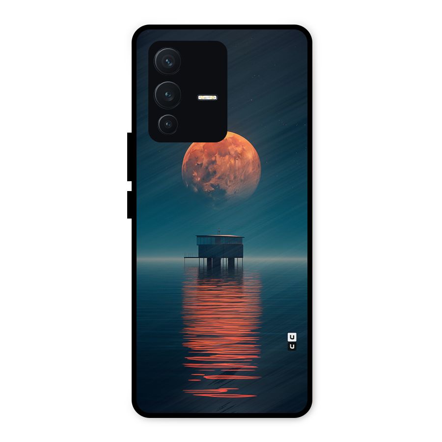 Moon Sea Metal Back Case for Vivo V23 5G