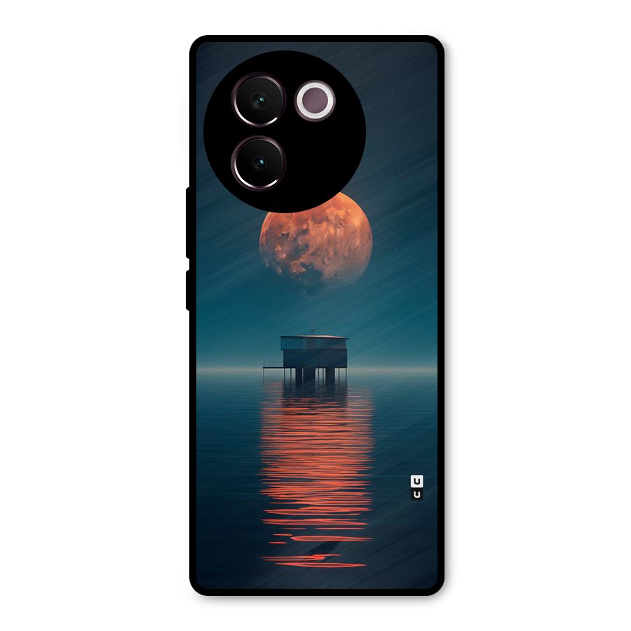 Moon Sea Metal Back Case for Vivo V30e