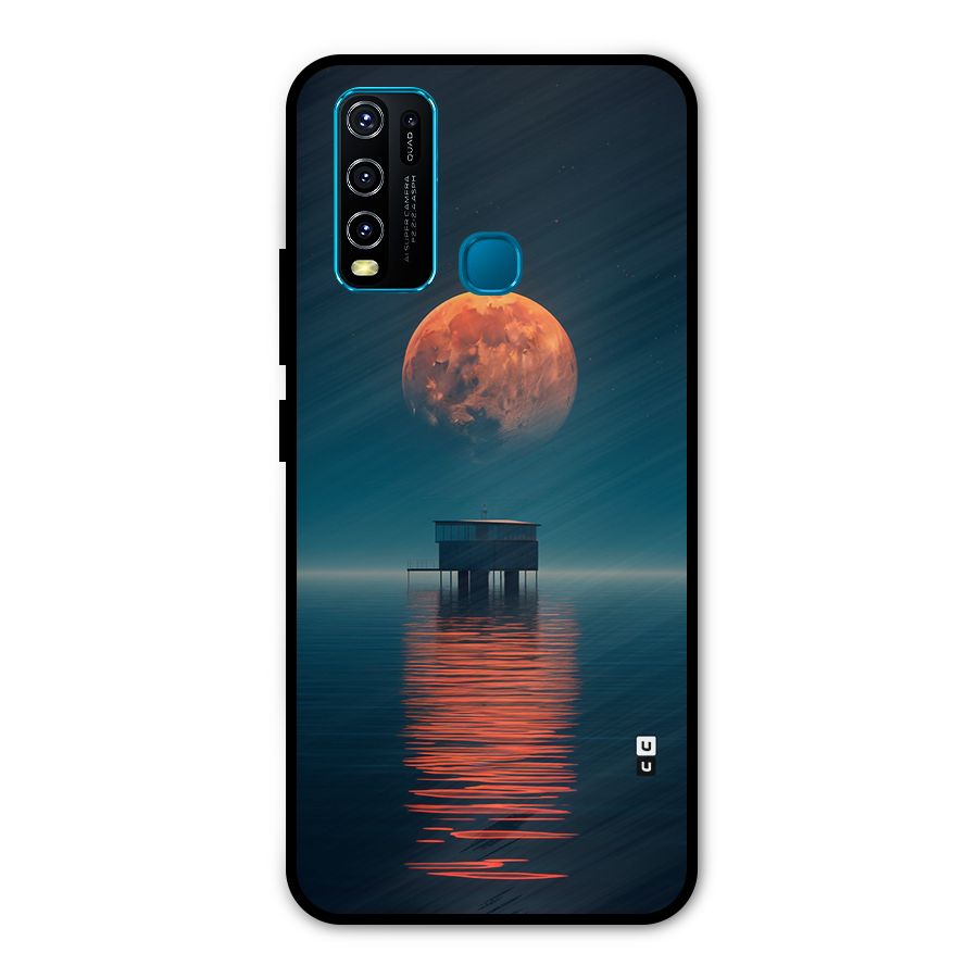 Moon Sea Metal Back Case for Vivo Y30