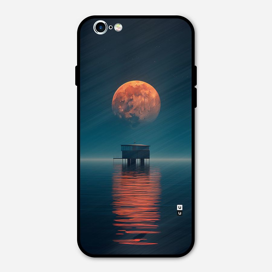Moon Sea Metal Back Case for iPhone 6 6s