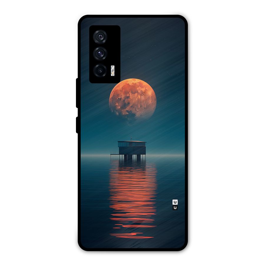 Moon Sea Metal Back Case for iQOO 7 5G