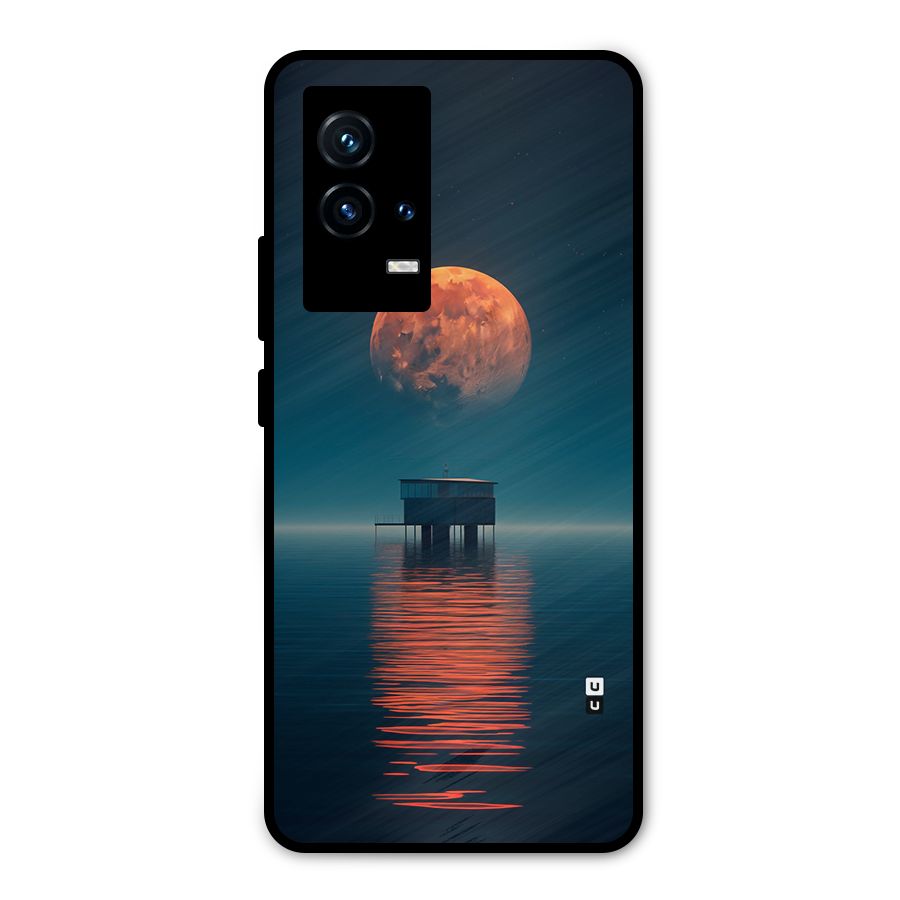 Moon Sea Metal Back Case for iQOO 9 5G
