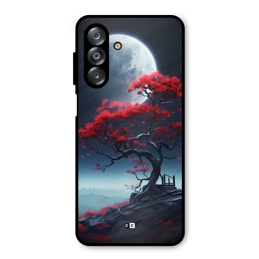 Moon Tree Metal Back Case for Galaxy A26