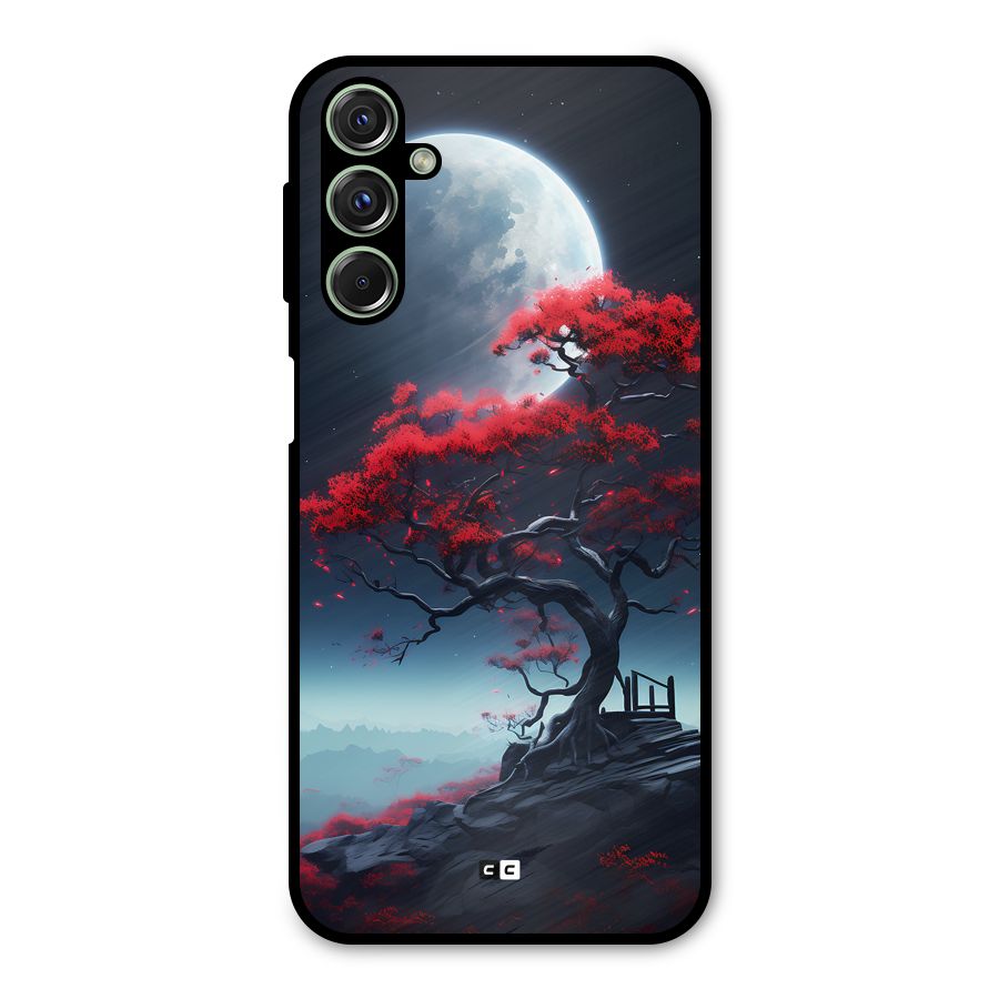 Moon Tree Metal Back Case for Galaxy M34