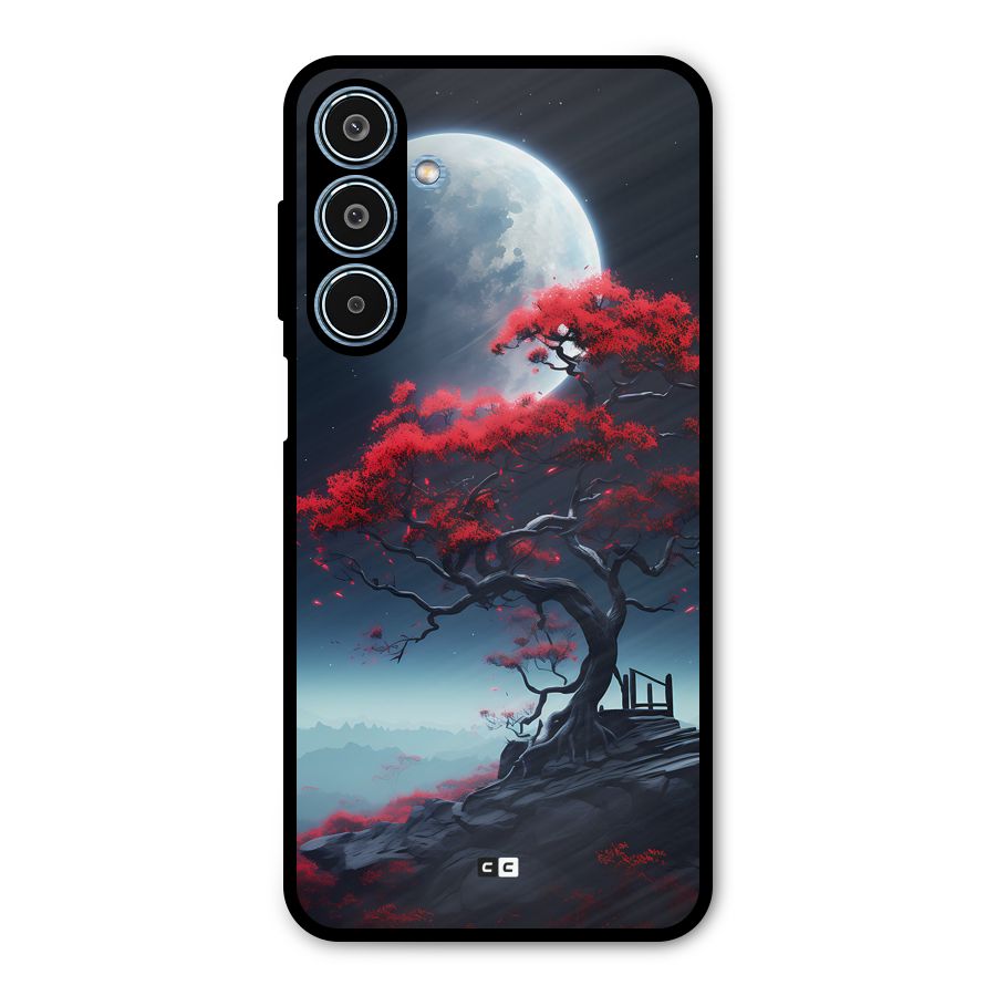 Moon Tree Metal Back Case for Galaxy M35