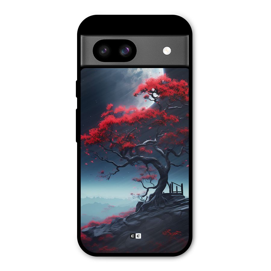 Moon Tree Metal Back Case for Google Pixel 8a
