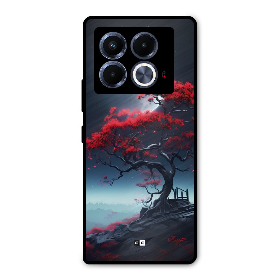 Moon Tree Metal Back Case for Infinix Note 40 5G