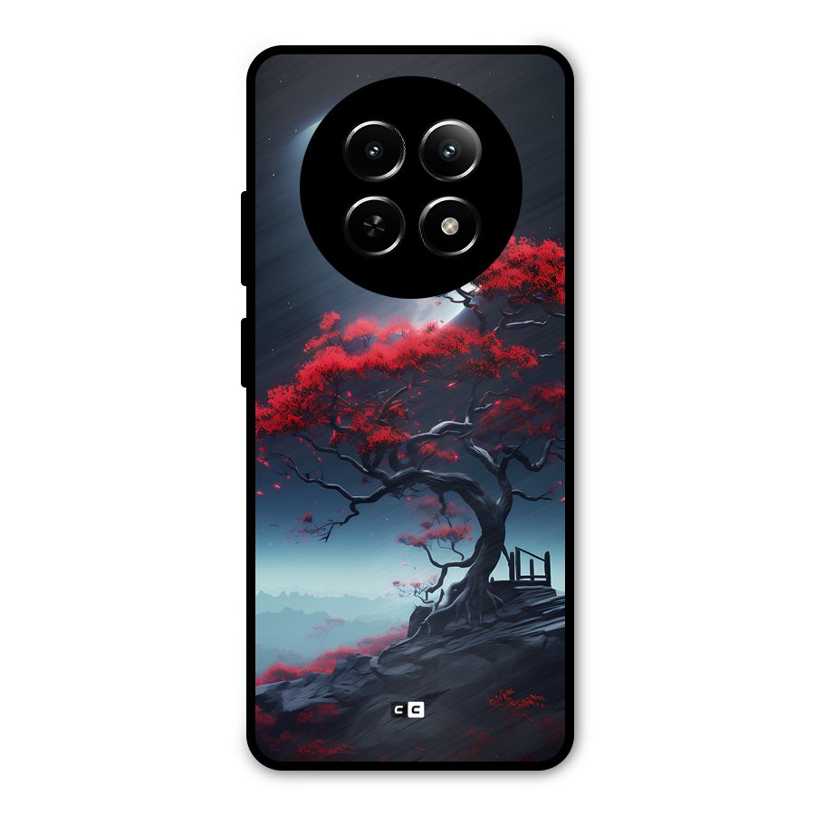 Moon Tree Metal Back Case for Realme 12 5G