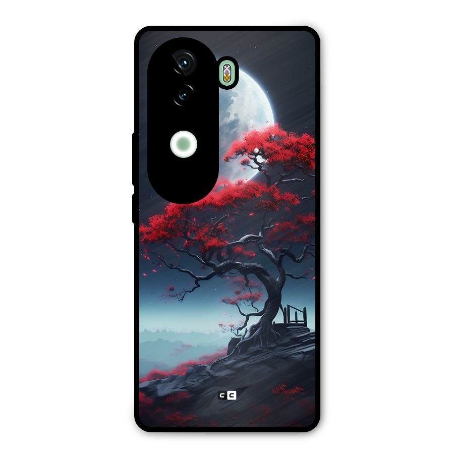 Moon Tree Metal Back Case for Vivo V40e