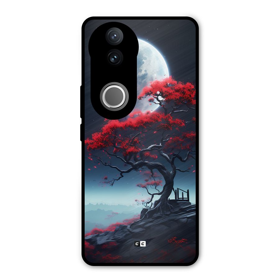 Moon Tree Metal Back Case for Vivo V50