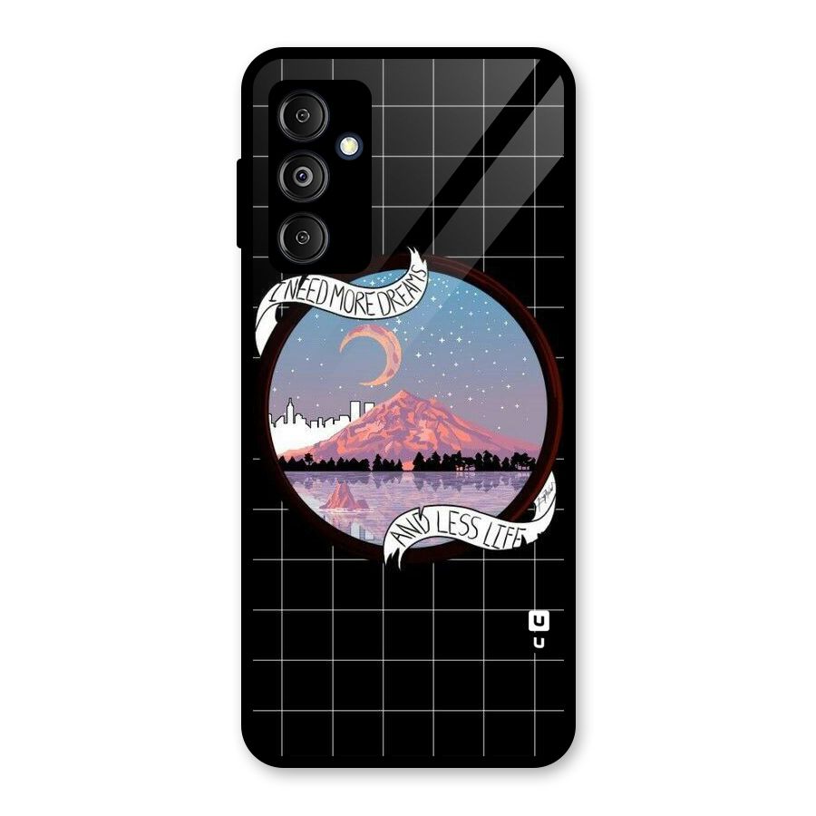 More Dreams Glass Back Case for Galaxy M14 5G