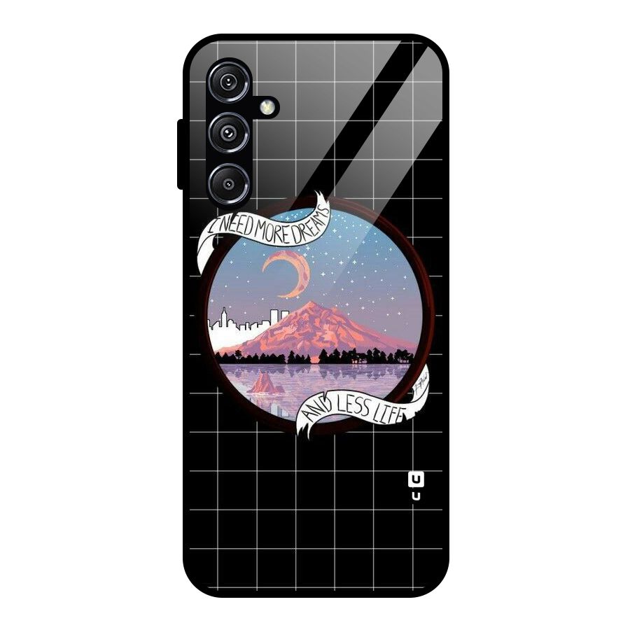 More Dreams Glass Back Case for Galaxy M34 5G