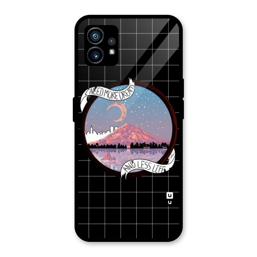 More Dreams Glass Back Case for Nothing Phone 1