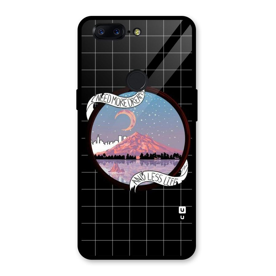 More Dreams Glass Back Case for OnePlus 5T