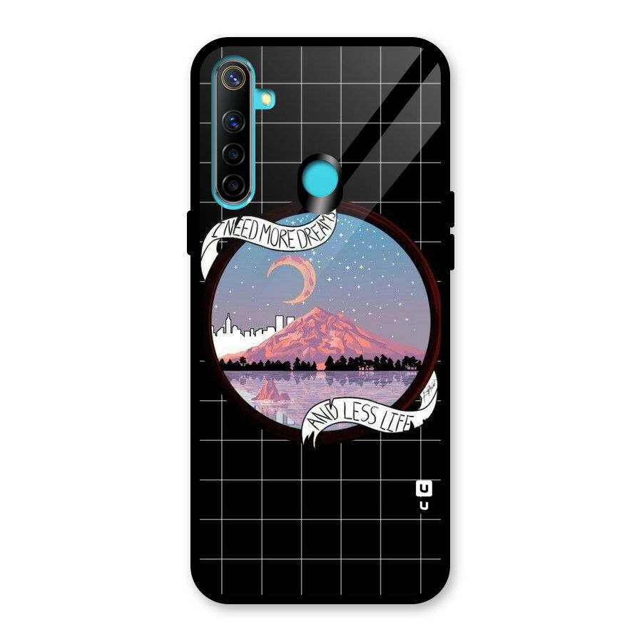 More Dreams Glass Back Case for Realme 5