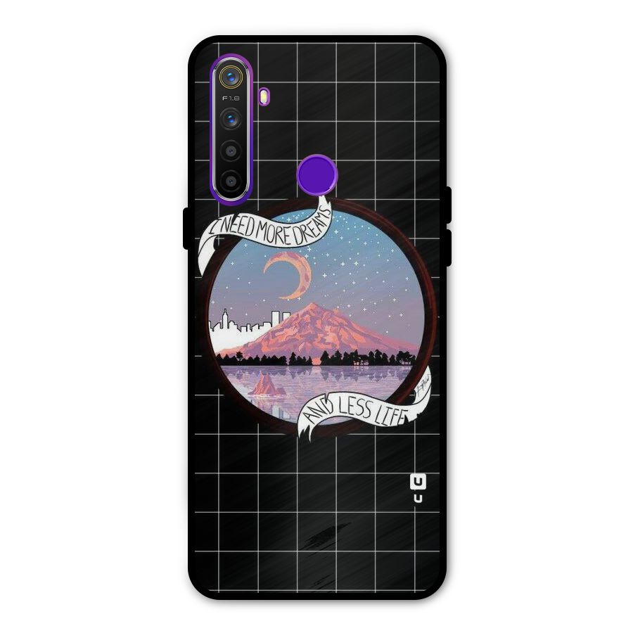 More Dreams Glass Back Case for Realme 5s