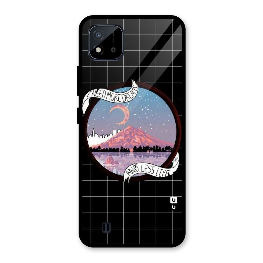 More Dreams Glass Back Case for Realme C11 2021