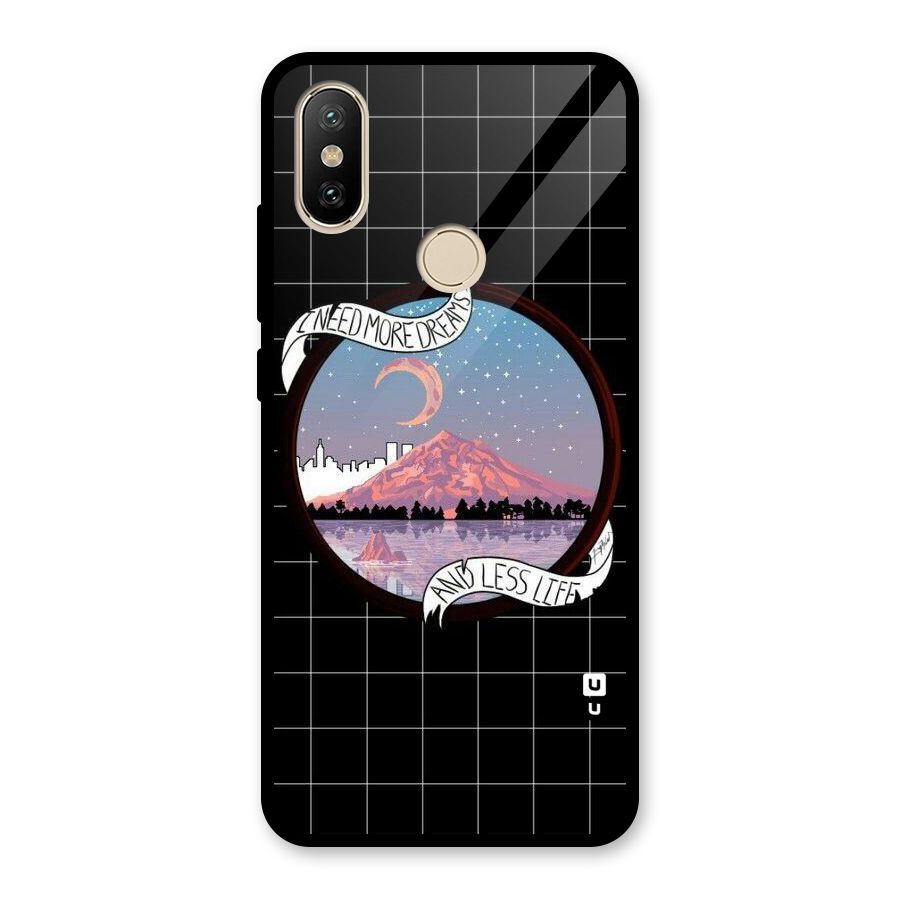 More Dreams Glass Back Case for Redmi A2