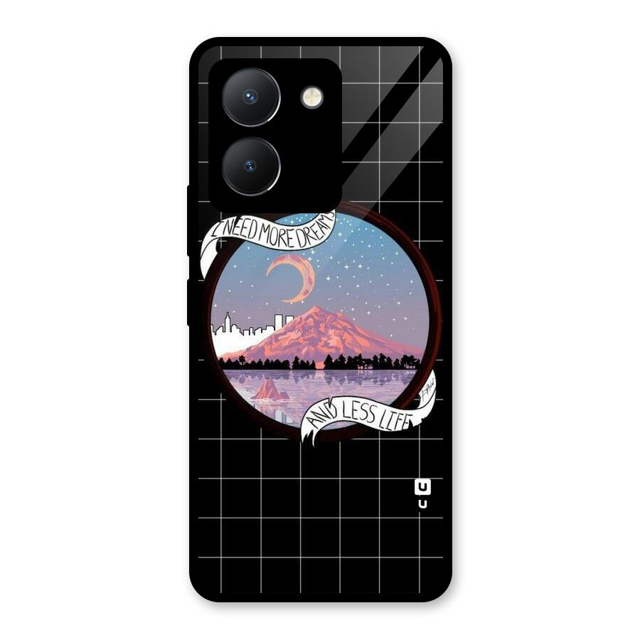 More Dreams Glass Back Case for Vivo Y36