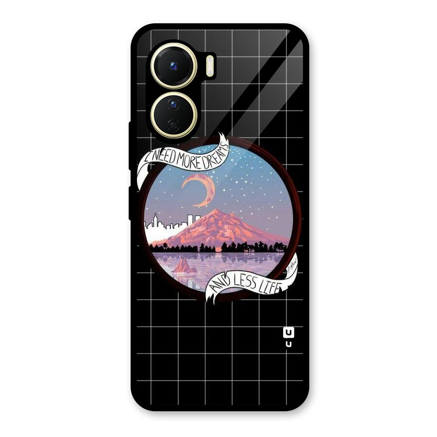 More Dreams Glass Back Case for Vivo Y56